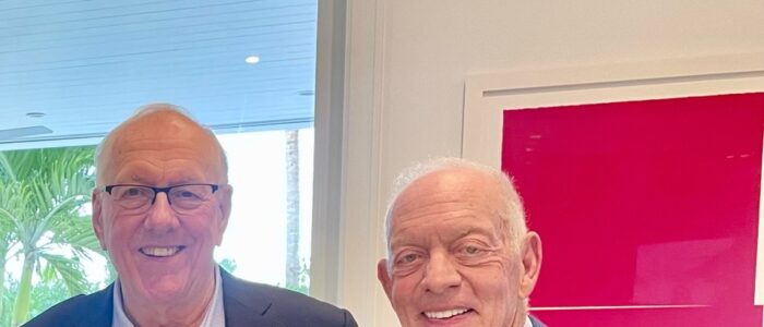 With Jim Boeheim